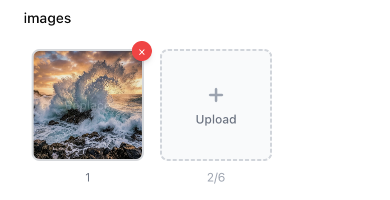 Step 1: Upload Reference Images