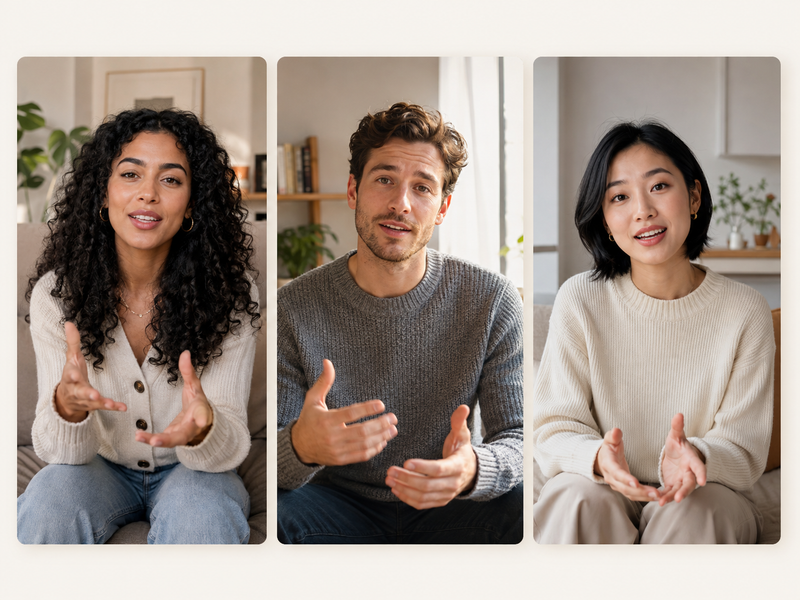 AI Actors for UGC Ads visual