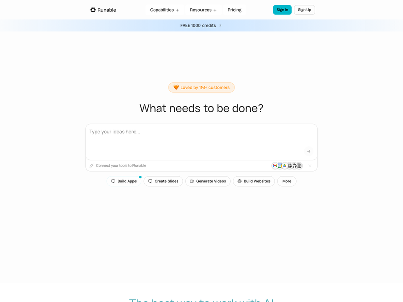 Что такое Runable?