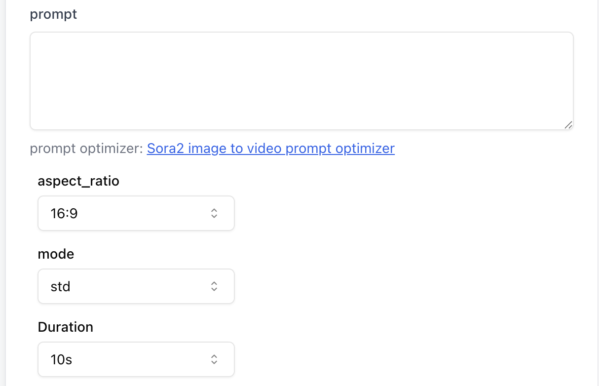 Paso 2: Describe el Movimiento y Selecciona Configuraciones